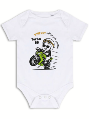 Body BB moto (pour fille ou garçon)