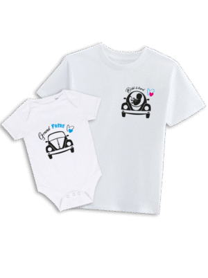 T-shirt coccinelle maman enceinte et body grand frère !