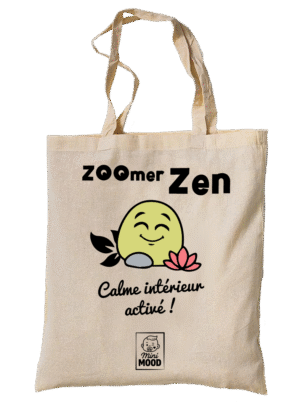 Tote bag Zoomer ZEN !