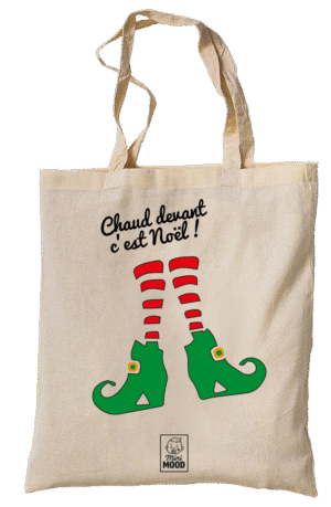 Tote bag Chaud devant c'est Noël !